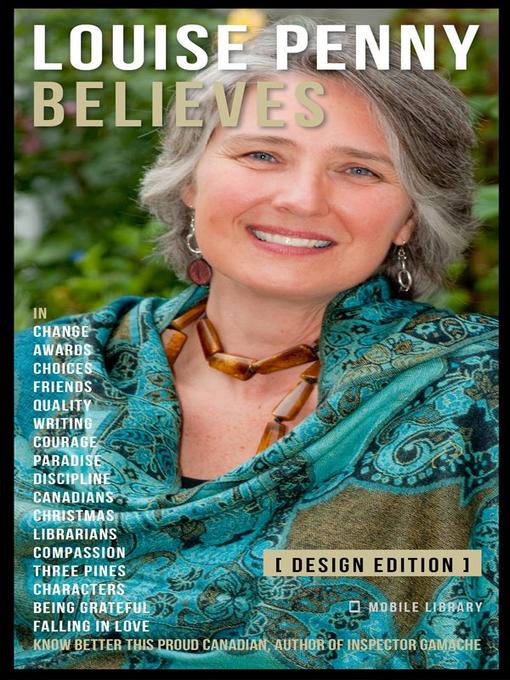 Title details for Louise Penny Believes--Louise Penny Quotes and Believes [Design Edition] by Mobile Library - Available